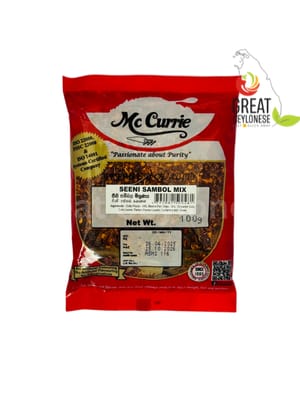 MCCURRIE  SEENI SAMBOL MIX