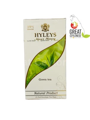 HYLEYS NATURE'S HARMONY GREEN TEA BAGS