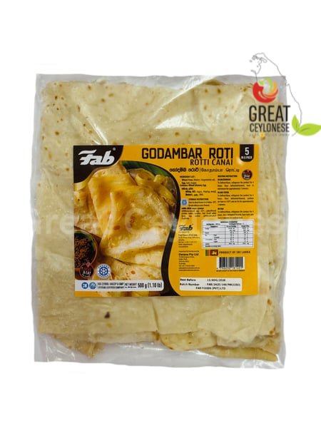 FAB GODAMBA (CANAI) ROTI - Image 1