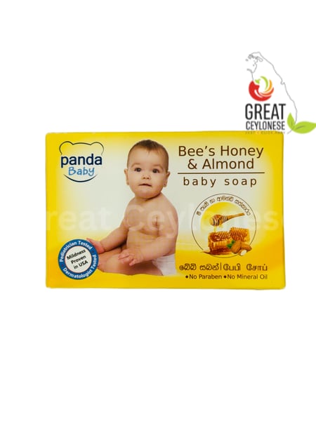 NATURE'S SECRETS PANDA BABY BEE'S HONEY & ALMOND BABY SOAP  [50% OFF] - Image 1