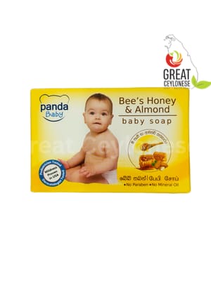 NATURE'S SECRETS PANDA BABY BEE'S HONEY & ALMOND BABY SOAP  [50% OFF]