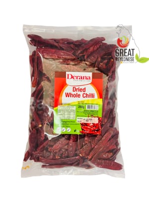 DERANA DRIED WHOLE CHILLI