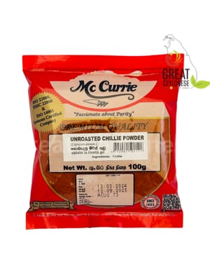 McCURRIE UNROASTED CHILLI POWDER
