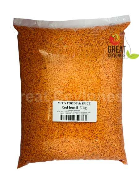 MTS RED LENTIL SPLIT - Image 1