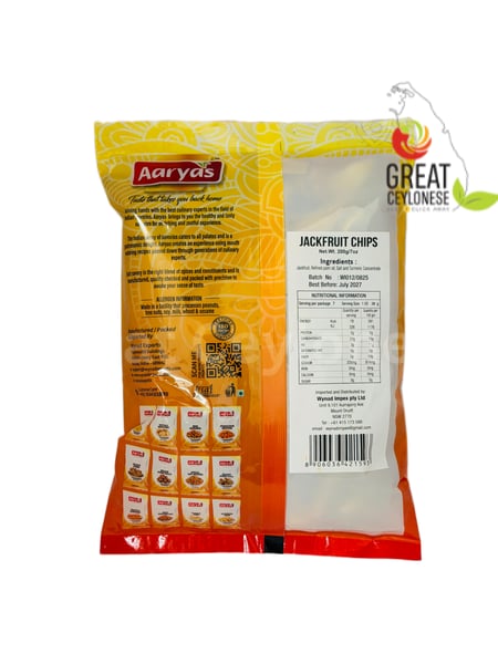 AARYAS JACKFRUIT CHIPS - Image 2