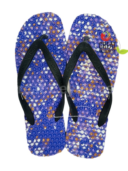 DSI SANEEPA FLIP FLOPS ROUND TOE- SIZE 7,8,9 - Image 3