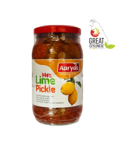 AARYAS HOT LIME PICKLE - Image 1