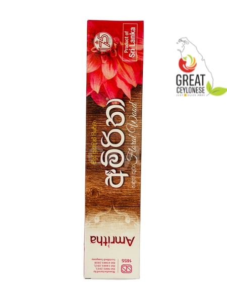 AMRITHA INSENCE STICKS FLORAL WOOD - Image 1