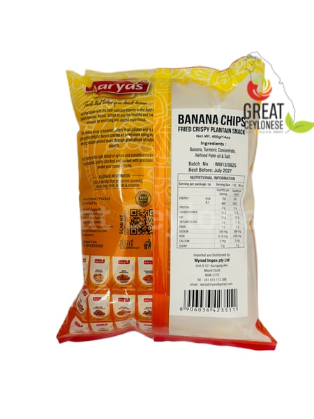 AARYAS BANANA CHIPS - Image 2