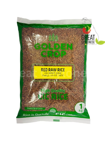 CIC GOLDEN CROP RED RAW RICE - Image 1