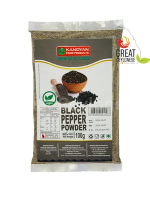 KANDYAN BLACK PEPPER POWDER