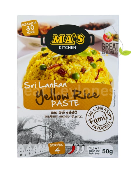 MA'S YELLOW RICE PASTE - Image 1