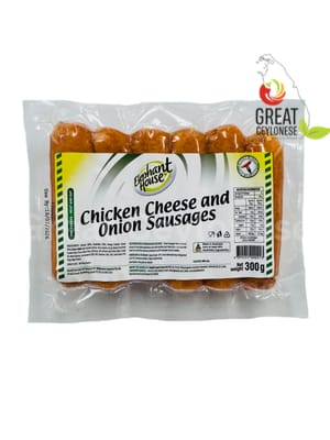 ELEPHANT HOUSE CHICKEN CHEESE & ONION SAUSAGES
