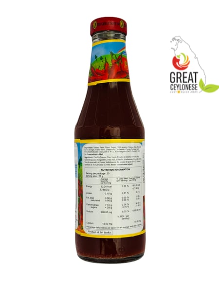 MD EXTRA HOT CHILLI SAUCE - Image 2