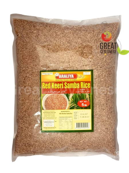 ARALIYA RED KEERI SAMBA (KEKULU) RICE - Image 1