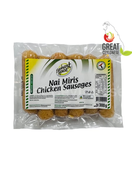 ELEPHANT HOUSE NAI MIRIS CHICKEN SAUSAGES - Image 1