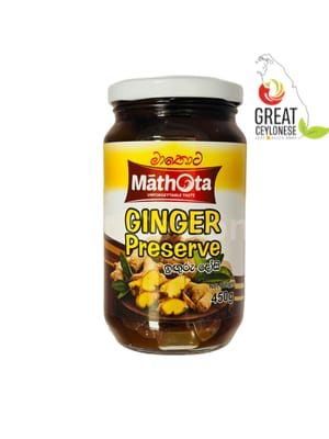 MATHOTA GINGER PRESERVE