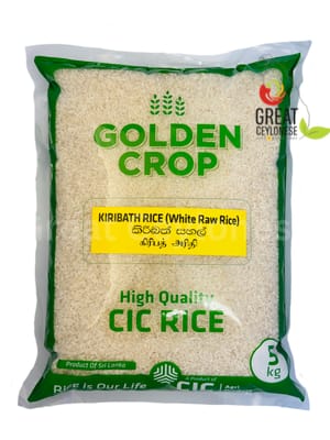 CIC GOLDEN CROP WHITE RAW (KIRIBATH) RICE