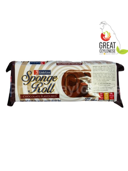 LITTLE LION SPONGE ROLLS  - CHOC - Image 1